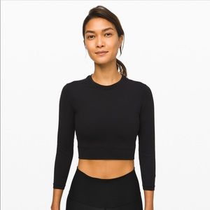 Lululemon short stop long sleeve